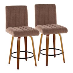 Hank 26" Fixed-Height Counter Stool - Set of 2