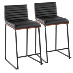 Multi Mason Mara 26" Fixed-Height Counter Stool - Set of 2