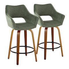 Mustang 26" Fixed-Height Counter Stool - Set of 2