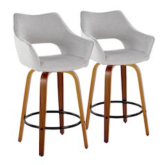Mustang 26" Fixed-Height Counter Stool - Set of 2