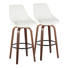 Diana 30" Fixed-Height Barstool - Set of 2