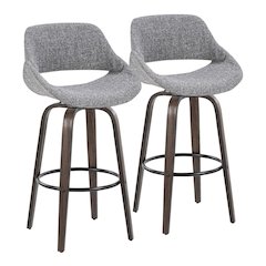 Fabrico 30" Fixed-Height Barstool - Set of 2