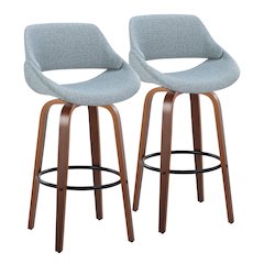 Fabrico 30" Fixed-Height Barstool - Set of 2