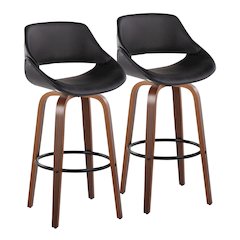 Fabrico 30" Fixed-Height Barstool - Set of 2