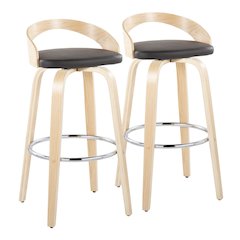 Grotto 30" Fixed-Height Barstool - Set of 2