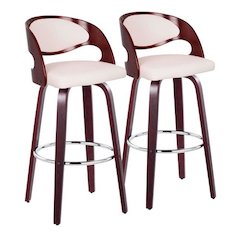 Cecina 30" Fixed Height Barstool - Set Of 2