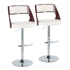 Cecina Adjustable Barstool - Set of 2