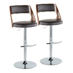 Cecina Adjustable Barstool - Set of 2