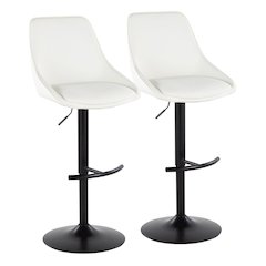 Diana Adjustable Barstool - Set of 2