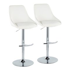 Diana Adjustable Barstool - Set of 2