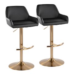 Daniella Adjustable Barstool - Set of 2