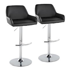 Daniella Adjustable Barstool - Set of 2