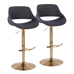 Fabrico Adjustable Barstool - Set of 2