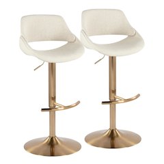 Fabrico Adjustable Barstool - Set of 2