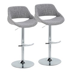 Fabrico Adjustable Barstool - Set of 2