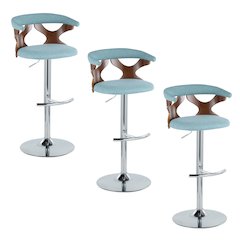 Gardenia Adjustable Barstool - Set of 3