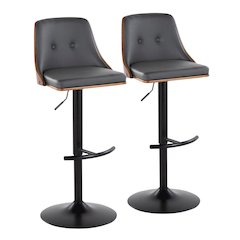 Gianna Adjustable Barstool - Set of 2