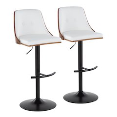 Gianna Adjustable Barstool - Set of 2