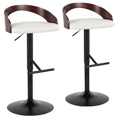 Grotto Adjustable Barstool - Set of 2