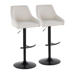 Hannah Adjustable Barstool - Set of 2