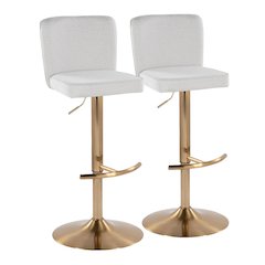 Henry Adjustable Barstool - Set of 2