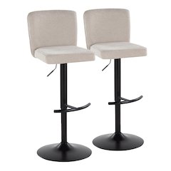 Henry Adjustable Barstool - Set of 2