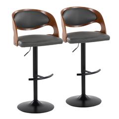 Pino Adjustable Barstool - Set Of 2