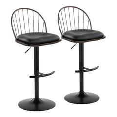 Riley Adjustable Barstool - Set of 2
