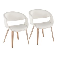 Curvo Upholstered Chair - Set of 2