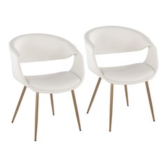 Curvo Upholstered Chair - Set of 2