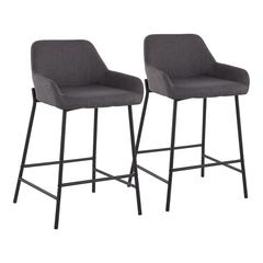 Daniella Fixed-Height Counter Stool - Set of 2