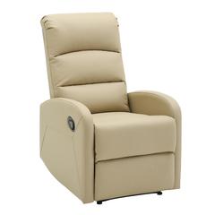 Beige PU Dormi Recliner Chair
