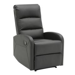 Black PU Dormi Recliner Chair