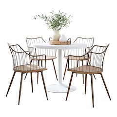Dakota-Winston Dining Set - 5 Piece