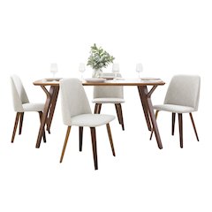 Folia-Toriano Dining Set - 5 Piece