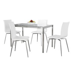 Fuji-Mason Upholstered Swivel Dining Set - 5 Piece
