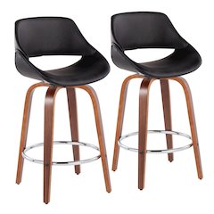 Fabrico Fixed-Height Counter Stool - Set of 2