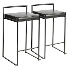 Fuji Stacker Counter Stool - Set of 2