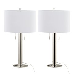 Master 29" Metal Table Lamp - Set of 2