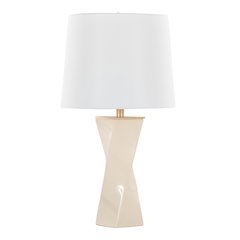 Curvo Square 27" Ceramic Table Lamp