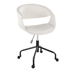 Curvo Upholstered 4-Star Task Chair