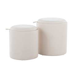 Tray Nesting Ottoman Set