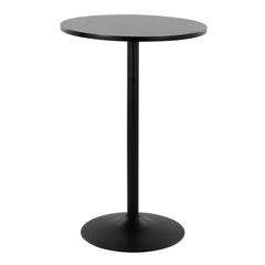 Black Metal, Black MDF Pebble 3-Height Table
