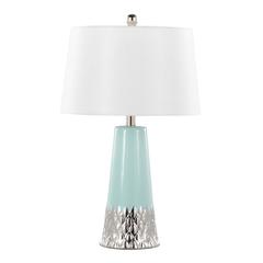Penelope 22" Ceramic Table Lamp, Blue