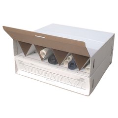 Modular Stackable Roll Storage Up to 24” In Length