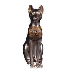 Egyptian Cat Goddess Statue