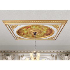 Classical Design Rectangular Ceiling Medallion 6ft x 8ft