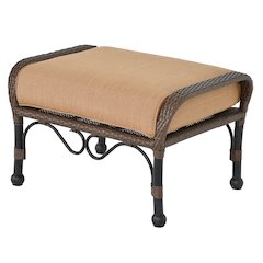 Grand Bonaire Weave Outdoor Ottoman