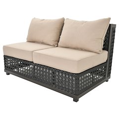 Monterey Outdoor Armless 2 Seater