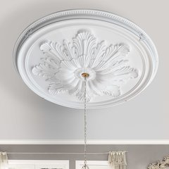 Grand Acanthus Round Ceiling Medallion 65 Inch Diameter